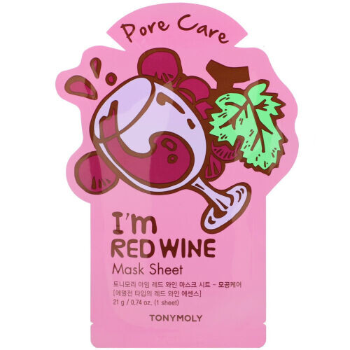 I'M Red Wine Mask Sheet