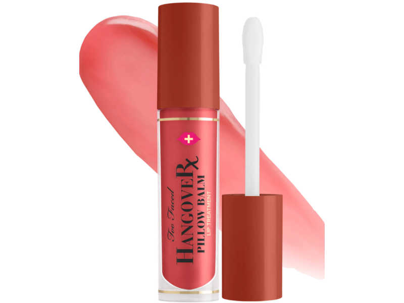 Too Faced Hangover Pillow Balm Ultra Hydrating & Nourishing Lip Treatment, Cranberry Crush, 0.20 fl oz/6 mL