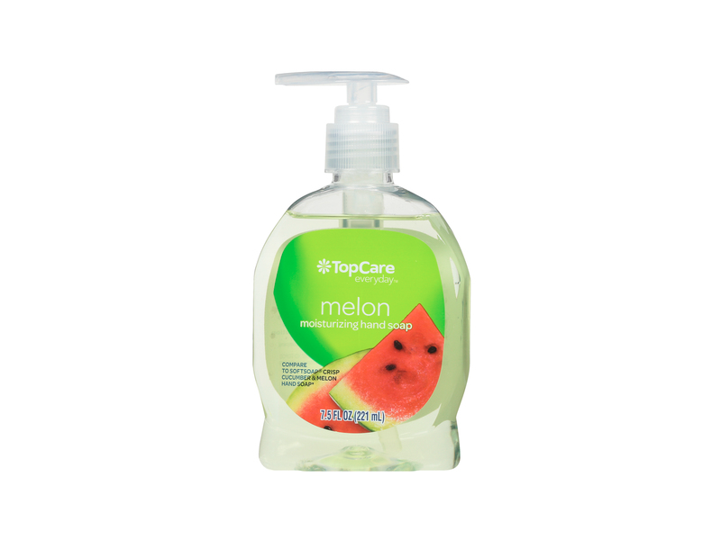 Top Care Everyday Hand Soap, Cucumber & Melon, 7.5 fl oz/221 mL