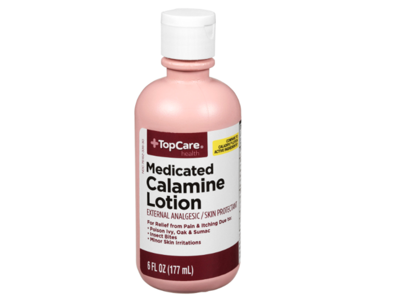 Top Care Medicated Calamine Lotion, 6 fl oz/177 mL