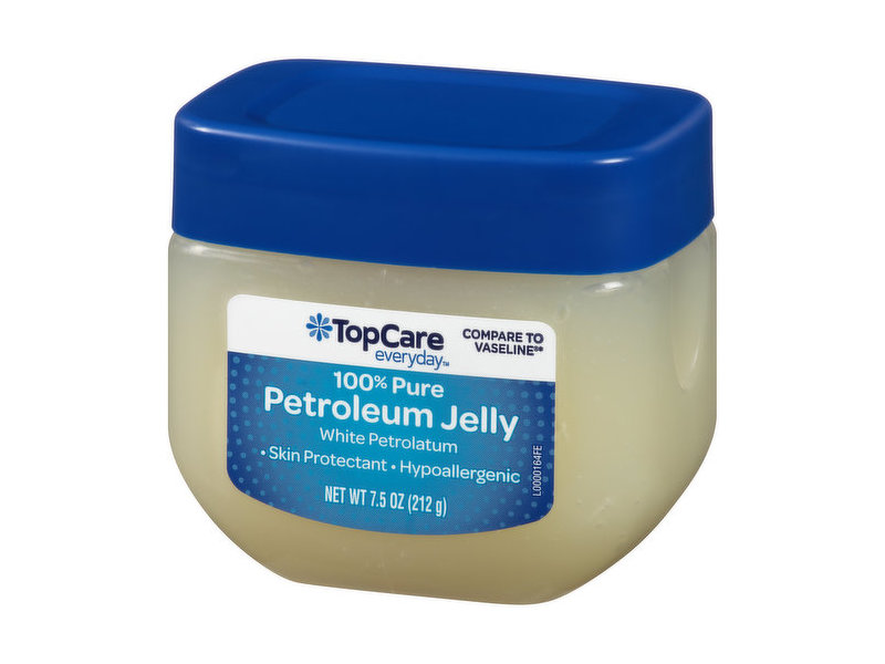 TopCare 100% Pure Petroleum Jelly, 7.5 oz/212 g