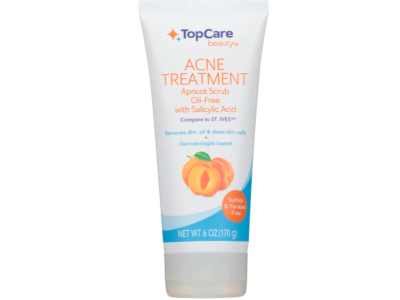 TopCare Acne Treatment Scrub, Apricot, 6 oz/170 g