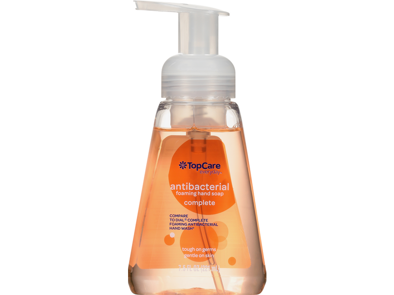 Topcare Antibacterial Foaming Hand Soap, Complete, 7.5 fl oz/221 mL