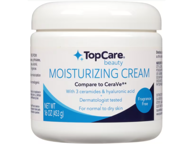 TopCare Beauty Moisturizing Cream, 16 oz/453 g