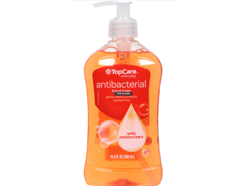 TopCare Everyday Antibacterial Hand Soap, 16.9 fl oz/500 mL