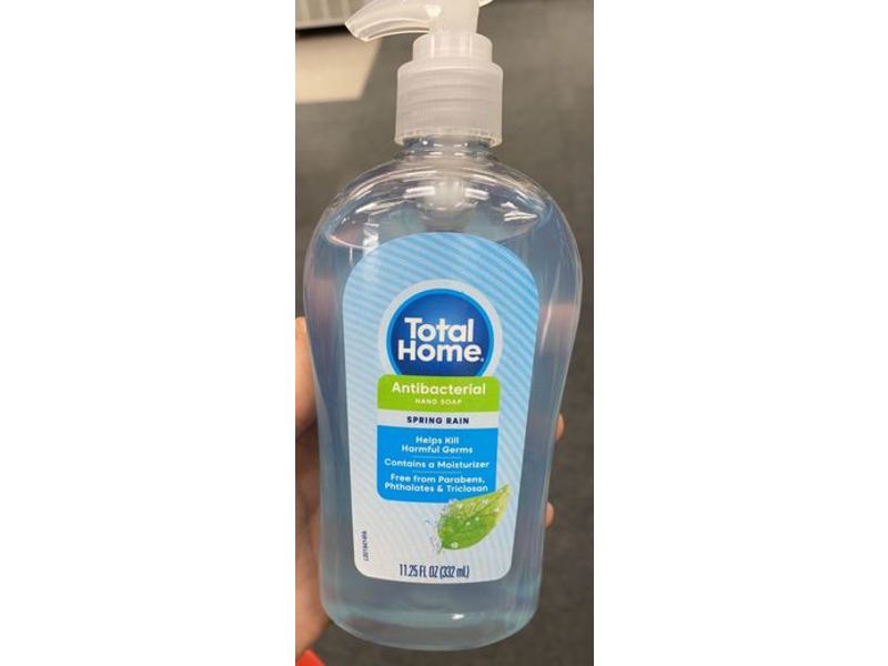 Total Home Antibacterial Hand Soap, Spring Rain, 11.25 fl oz
