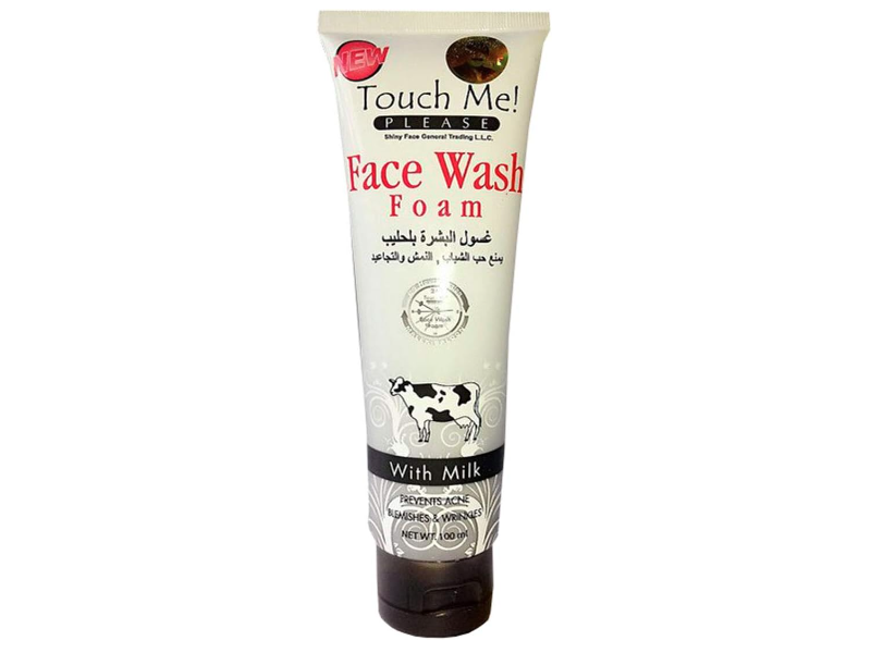 Touch Me Foam Face Wash, Milk, 100 mL