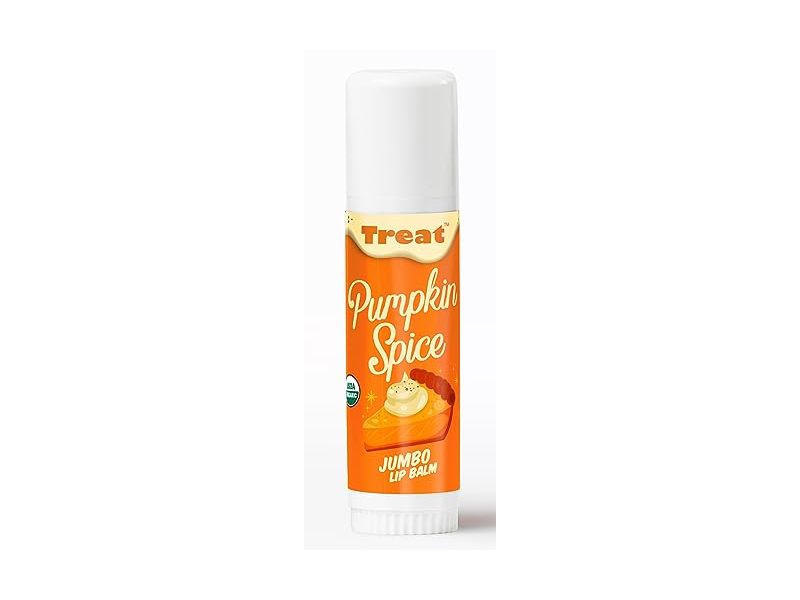 Treat Jumbo Lip Balm, Pumpkin Spice Jumbo, 0.50 oz/14 g