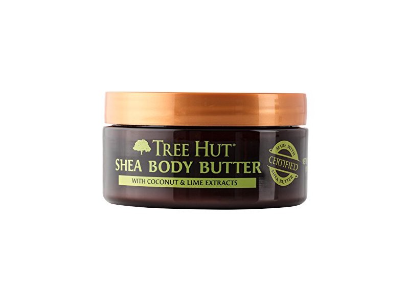 Tree Hut 24 Hour Intense Hydrating Shea Body Butter, Coconut & Lime Extracts, 7 Ounce