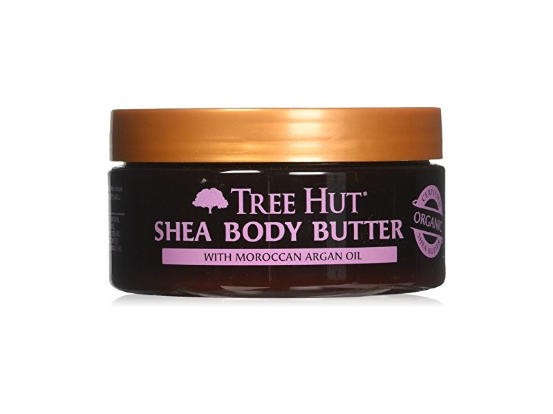 Tree Hut 24 Hour Intense Hydrating Shea Body Butter, Moroccan Rose, 7 Ounce