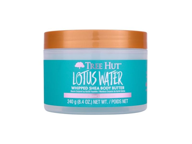 Tree Hut Lotus Water Body Butter, 8.4 oz/240 g
