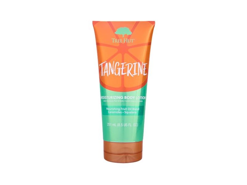 Tree Hut Moisturizing Body Lotion, Tangerine, 8.5 fl oz/251 mL