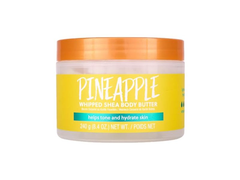 Tree Hut Pineapple Whipped Shea Body Butter, 8.4 fl oz/240 g