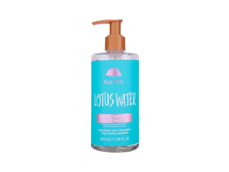 Tree Hut Serum Infused Hand Wash, Lotus Water, 11 fl oz/325 mL