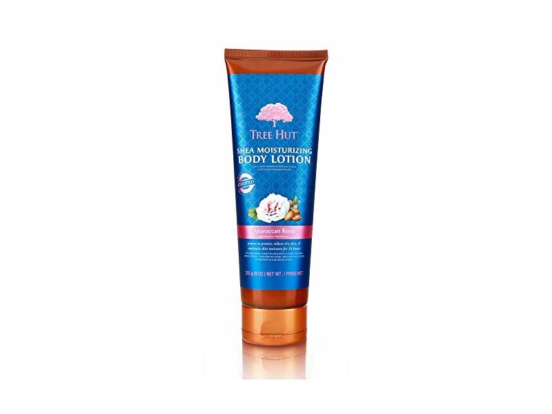 Tree Hut Shea Moisturizing Body Lotion, Moroccan Rose, 9 oz/255 g
