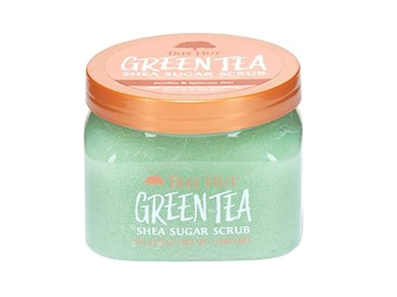 Tree Hut Shea Sugar Scrub, Green Tea ,18 oz/510 g