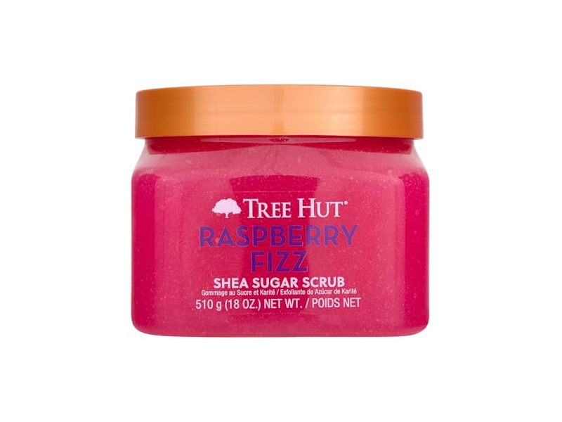 Tree Hut Shea Sugar Scrub, Raspberry Fizz, 18 oz/510 g
