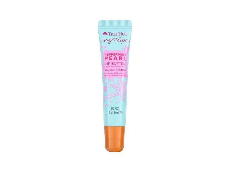 Tree Hut Sugarlips Lip Butter, Peppermint Pearl, 0.52 oz/15 g