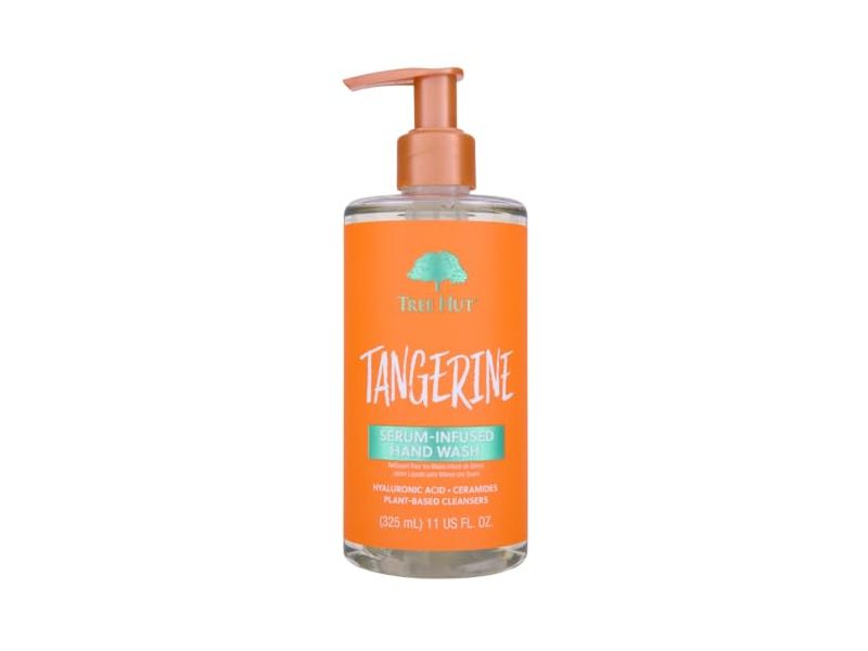 Tree Hut Tangerine Serum Infused Hand Wash, Hyaluronic Acid, Ceramides, 11 fl oz/325 mL