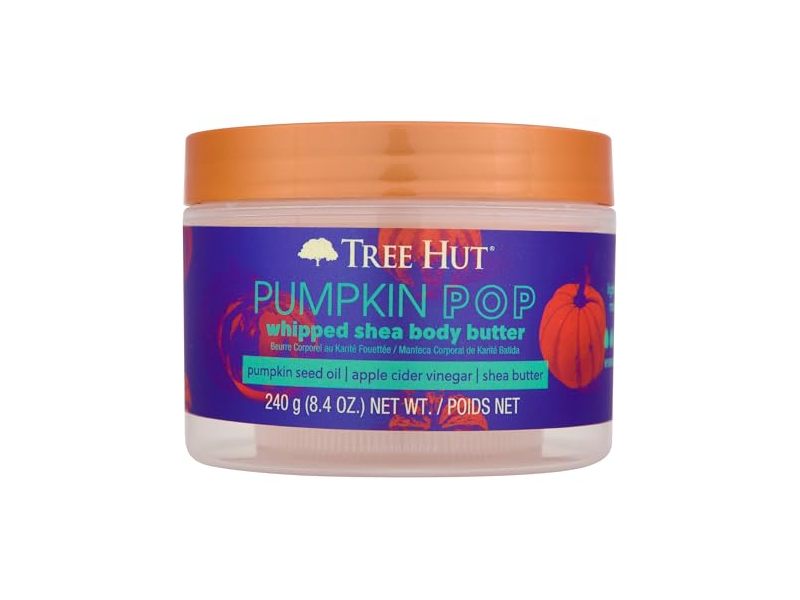 Tree Hut Whipped Shea Body Butter, Pumpkin Pop, 8.4 oz/240 g