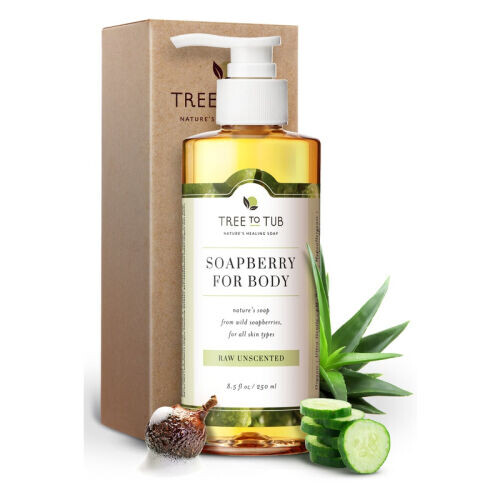 Soapberry Body Wash Raw Unscented