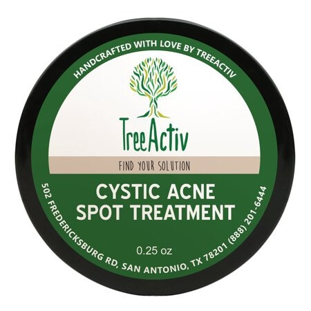 Cystic Acne Spot Treatment, Bentonite Clay & Tea Tree Essential Oil