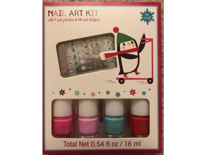 Tri-Coastal Design Nail Art Kit, 0.54 fl oz/16 ml