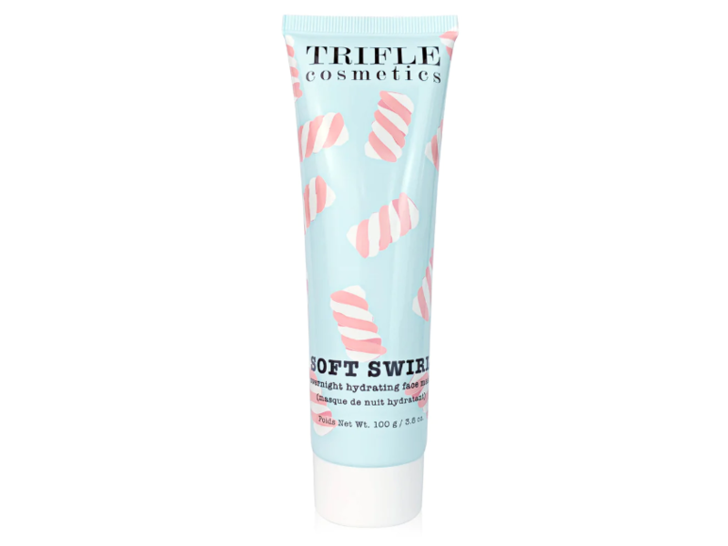 Trifle Cosmetics Overnight Hydrating Face Mask, Soft Swirl, 3.8 oz/100 g