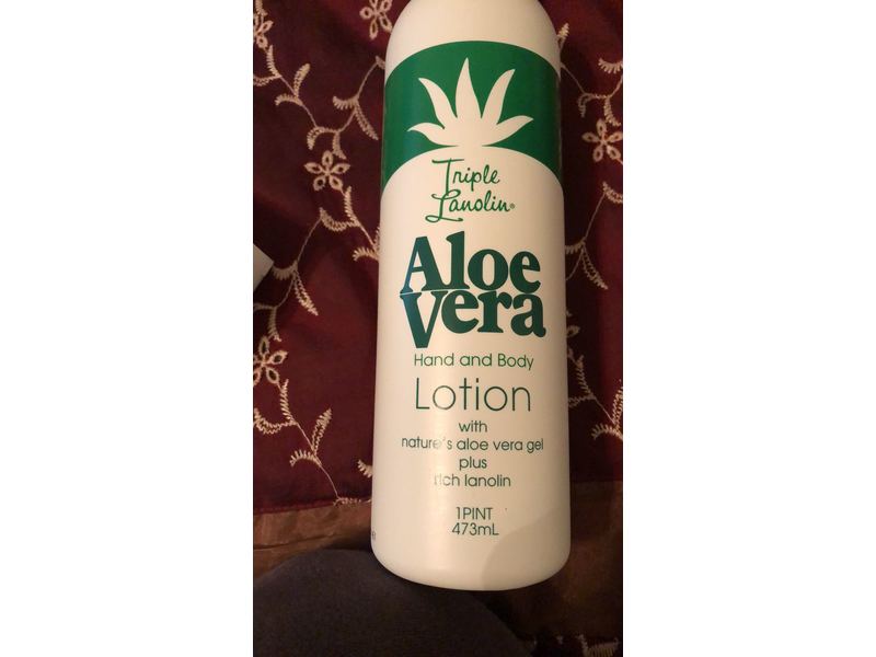 Triple Lanolin Aloe Vera Hand and Body Lotion, 16 fl oz