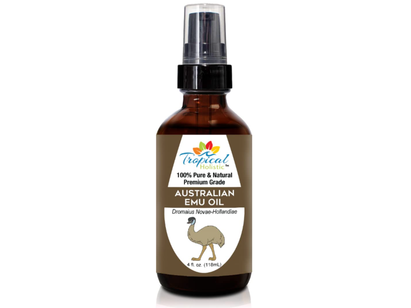 Tropical Holistic Australian Emu Oil, 4 fl oz/118 mL