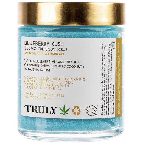 Blueberry Kush Cbd Body Scrub