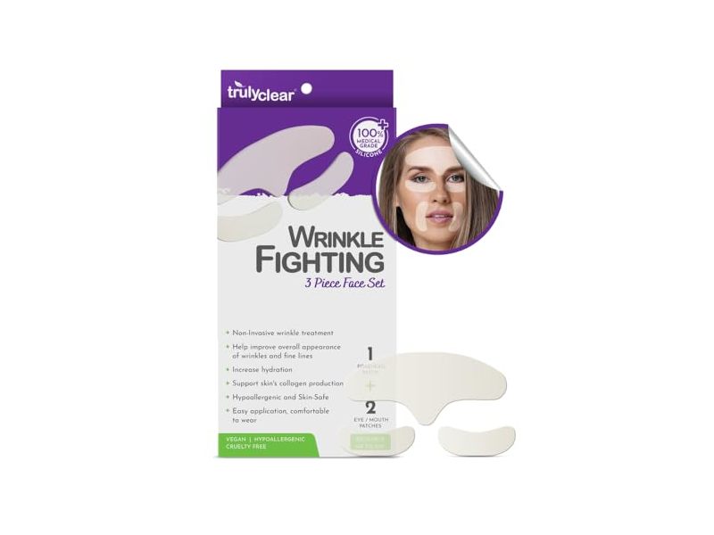 Truly Clear Wrinkle Fighting Face Set, 3 Count