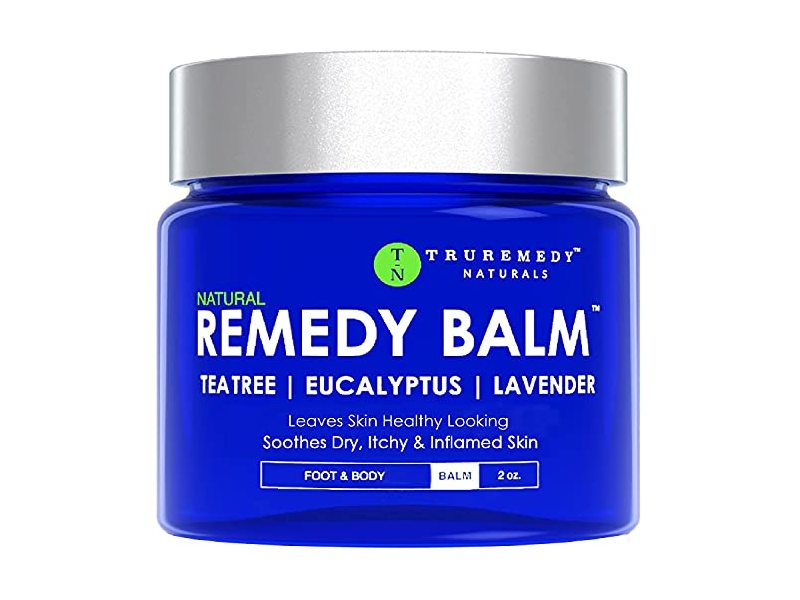 Truremedy Natural Remedy Foot & Body Balm, Tea Tree + Eucalyptus & Lavender, 2 oz