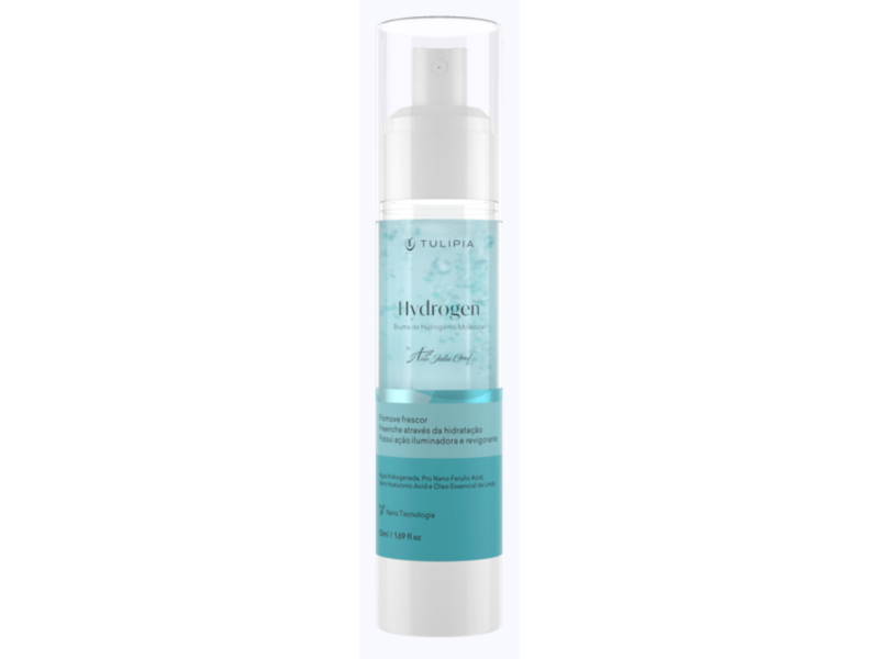 Tulipia Hydrogen Molecular Mist, 1.69 fl oz/50 mL
