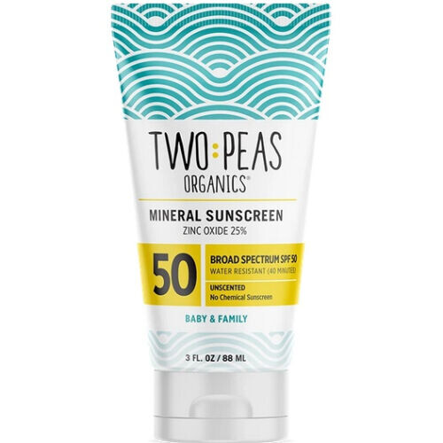 Mineral Sunscreen Zinc Oxide 25% Broad Spectrum SPF 50 Unscented