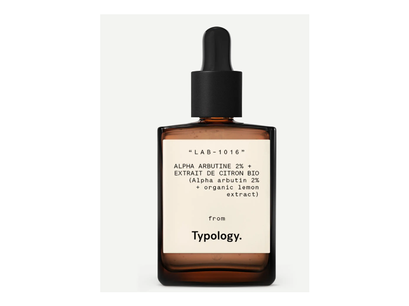 Typology Face Serum, Alpha Arbutine 2% + Extrait de Citron + Lemon Extract, 0.51 fl oz/15 mL