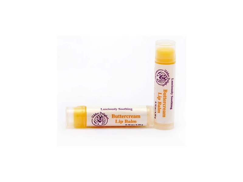 Udder Delight Lusciously Soothing Lip Balm, Buttercream, 0.15 oz
