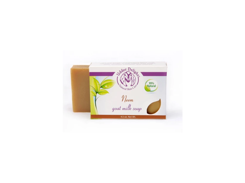 Udder Delight Neem Goat Milk Soap, 4.5 oz