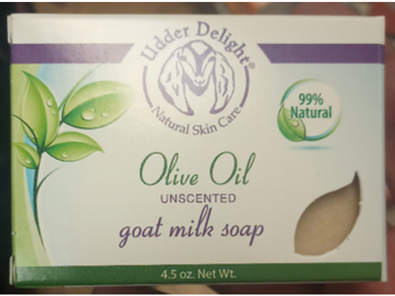 Udder Delight Olive Oil Goat Milk Soap, 4.5 oz