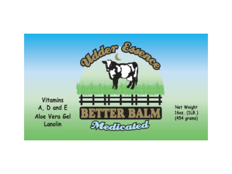 Udder Essence Better Balm, Medicated, 16 oz