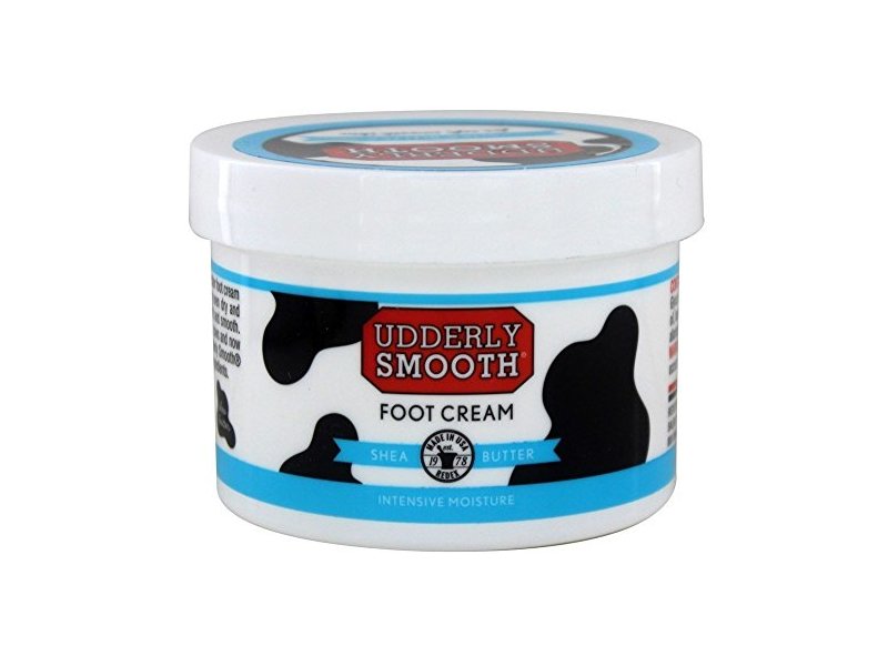 Udderly Smooth Foot Cream with Shea Butter, 8 oz Jar