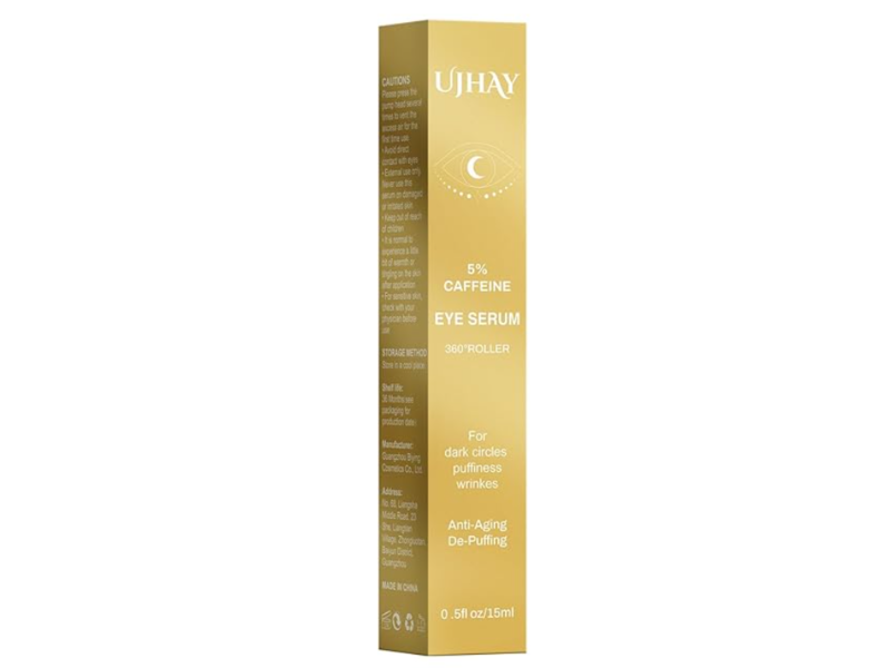 Ujhay Eye Serum, 5% Caffeine, 0.5 fl oz/15 mL