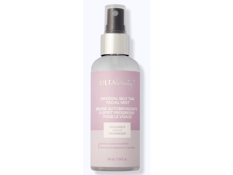 Ulta Beauty Gradual Self Tan Facial Mist, Mango & Guava, 3.38 fl oz/100 mL, Pack Of 2
