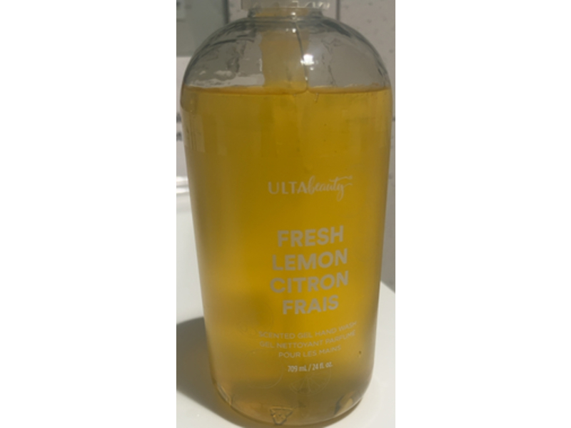 Ulta Beauty Hand Wash, Fresh Lemon Citron Frais, 24 fl oz/709 mL