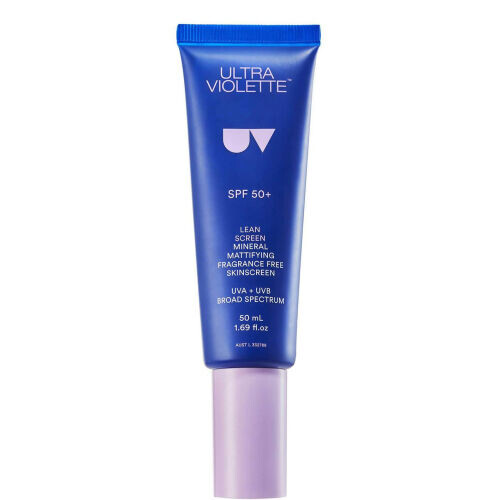 Lean Screen Mineral Mattifying Fragrance Free Skinscreen SPF 50