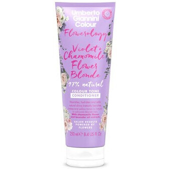 Flowerology Violet + Chamomile Flower Vegan Blonde Conditioner