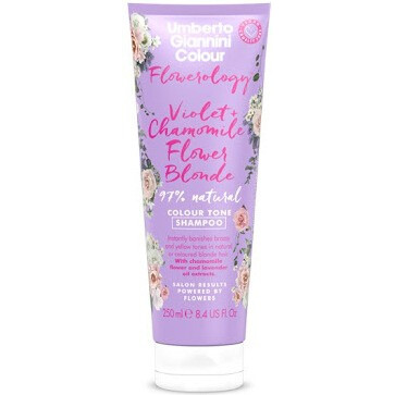 Flowerology Violet + Chamomile Flower Vegan Blonde Shampoo