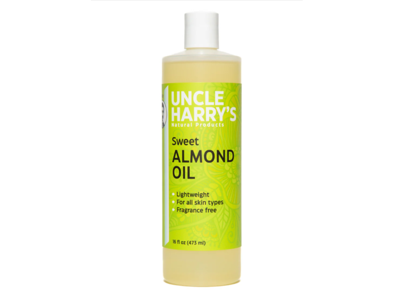 Uncle Harry's Natural Products Almond Oil, 16 fl oz/473 mL