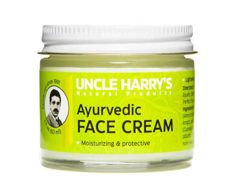Uncle's Harry's Ayurvedic Face Cream, 2 fl oz/60 mL