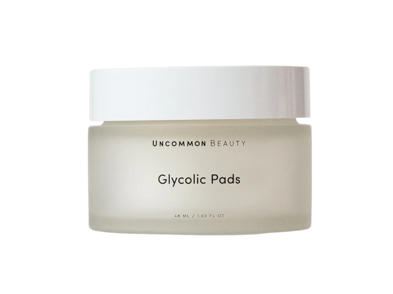 Uncommon Beauty Glycolic Pads, 1.62 fl oz/42 mL
